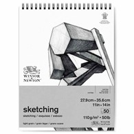 WN Sketch Pad 28x36 110g 50ark - blok na spirali