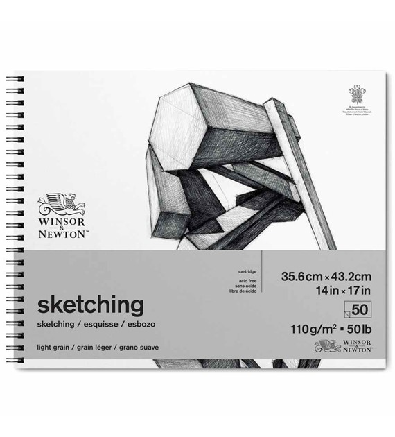 WN Sketch Pad 36x43 110g 50ark - blok na spirali