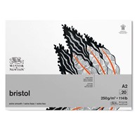 WN Blok Bristol EXTRA SMOOTH A2 250g 20 ark - blok