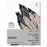 WN Blok Bristol EXTRA SMOOTH 23x31 250g 20a- blok