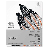 WN Blok Bristol EXTRA SMOOTH 28x36 250g 20a- blok