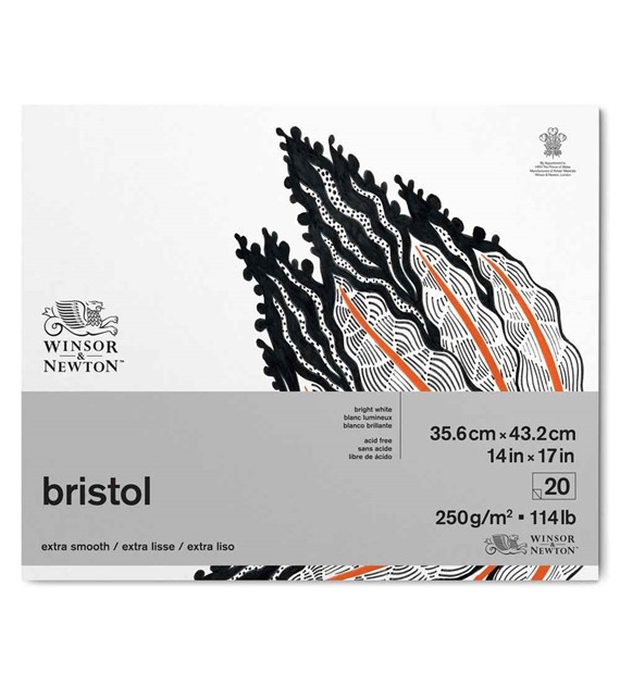 WN Blok Bristol EXTRA SMOOTH 36x43 250g 20a- blok