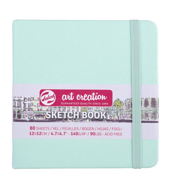 AC Szkicownik FRESH MINT 12x12 140g.