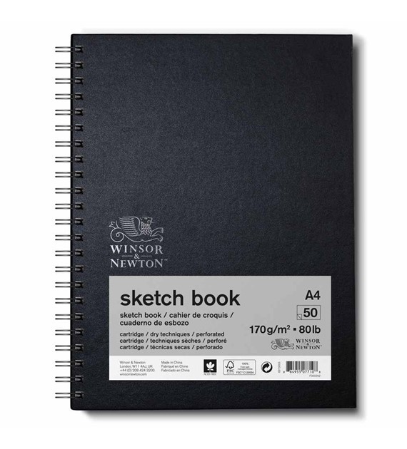 WN Sketch Book A4 170g 50ark - szkic.książk.spiral
