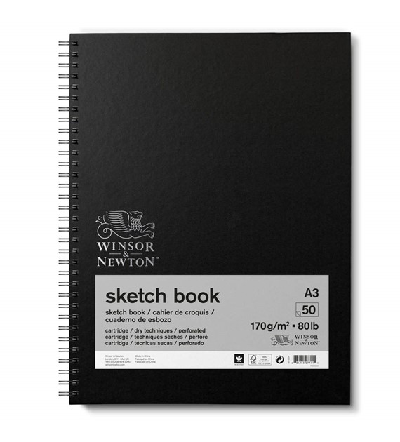 WN Sketch Book A3 170g 50ark - szkic.książk.spiral