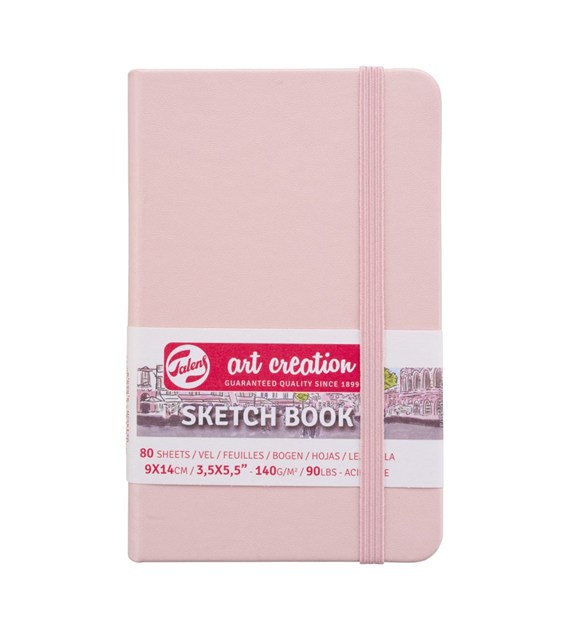 AC Szkicownik PASTEL PINK 9X14 140G#