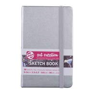 AC Szkicownik SHINY SILVER 9X14 140G