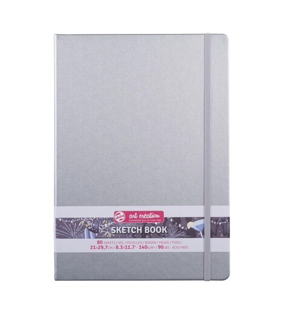 AC Szkicownik SHINY SILVER 21X30 140G