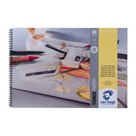 VG Toned Paper CITY GREY A3 120g 30ark -blok