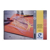 VG Toned Paper EARTH RED A3 120g 30ark -blok