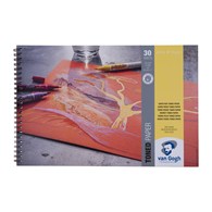 VG Toned Paper EARTH RED A4 120g 30ark -blok