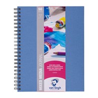 VG MIX MED.JOURNAL A4 160g 50ark - blok