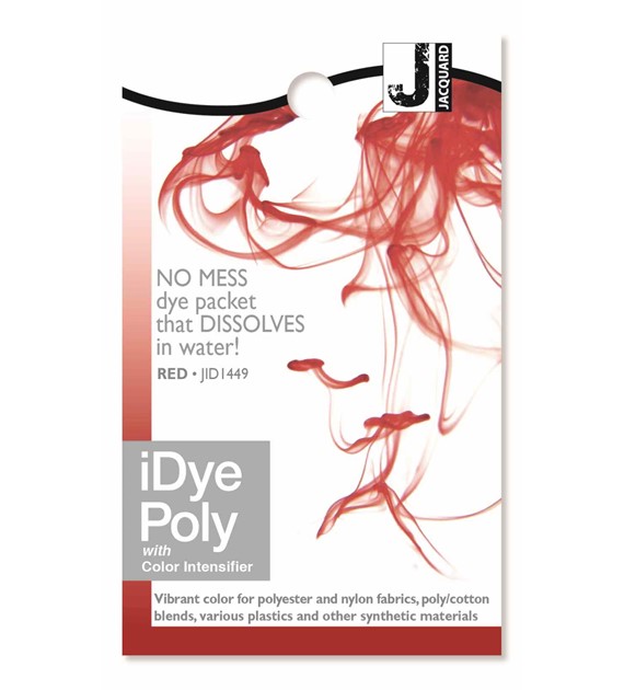 Jacq. iDye POLY 14g Red -barwnik do tkanin