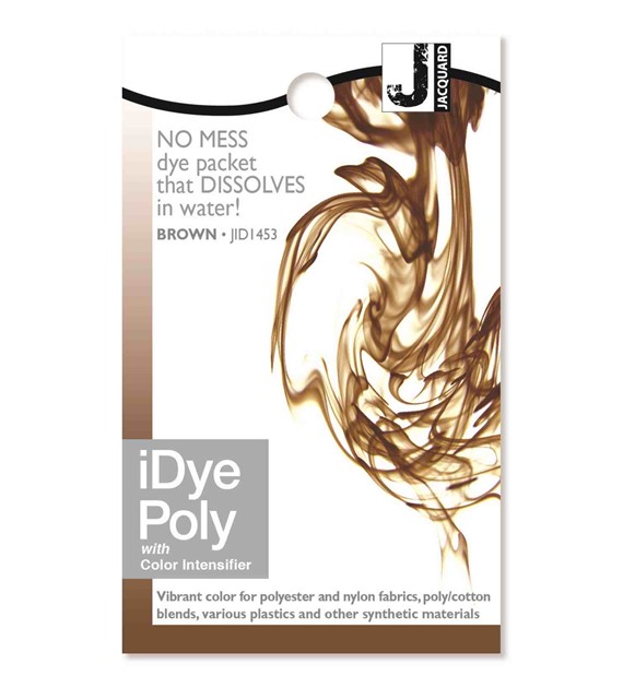Jacq. iDye POLY 14g Brown -barwnik do tkanin