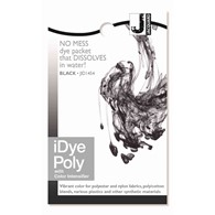 Jacq. iDye POLY 14g Black -barwnik do tkanin