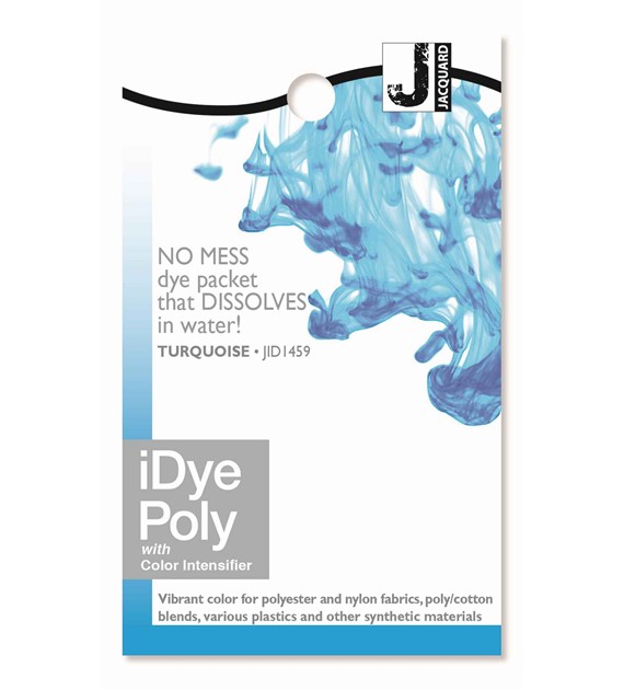 Jacq. iDye POLY 14g Turquoise -barwnik do tkanin