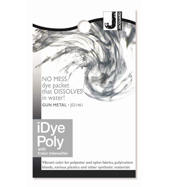Jacq. iDye POLY 14g Gun Metal -barwnik do tkanin